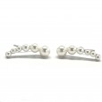 pearl ear crawler earrings 1