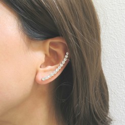 crystal ear cuff