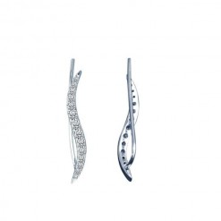 wave pave cz ear crawlers 2