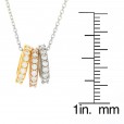 Three ring necklace 3