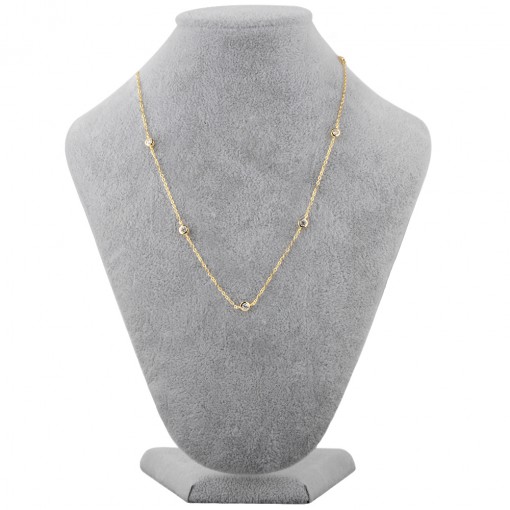 CZ by the yard necklace 5