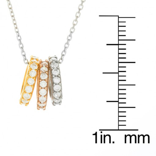 Three ring necklace 3