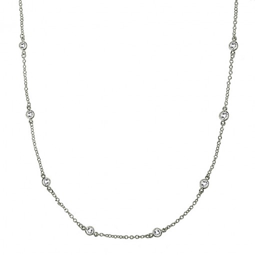 CZ by the yard necklace 2