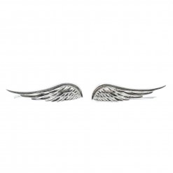 sterling silver angel wing crawlers (silver) 1
