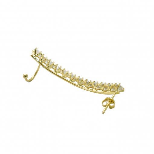 Alice Single Ear Cuff-gold 2