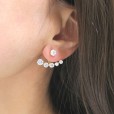 Crescent crystal ear jackets 1