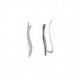 wave pave cz ear crawlers 4