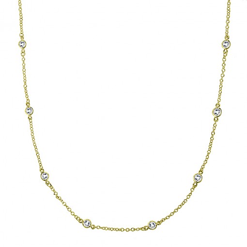 CZ by the yard necklace 3