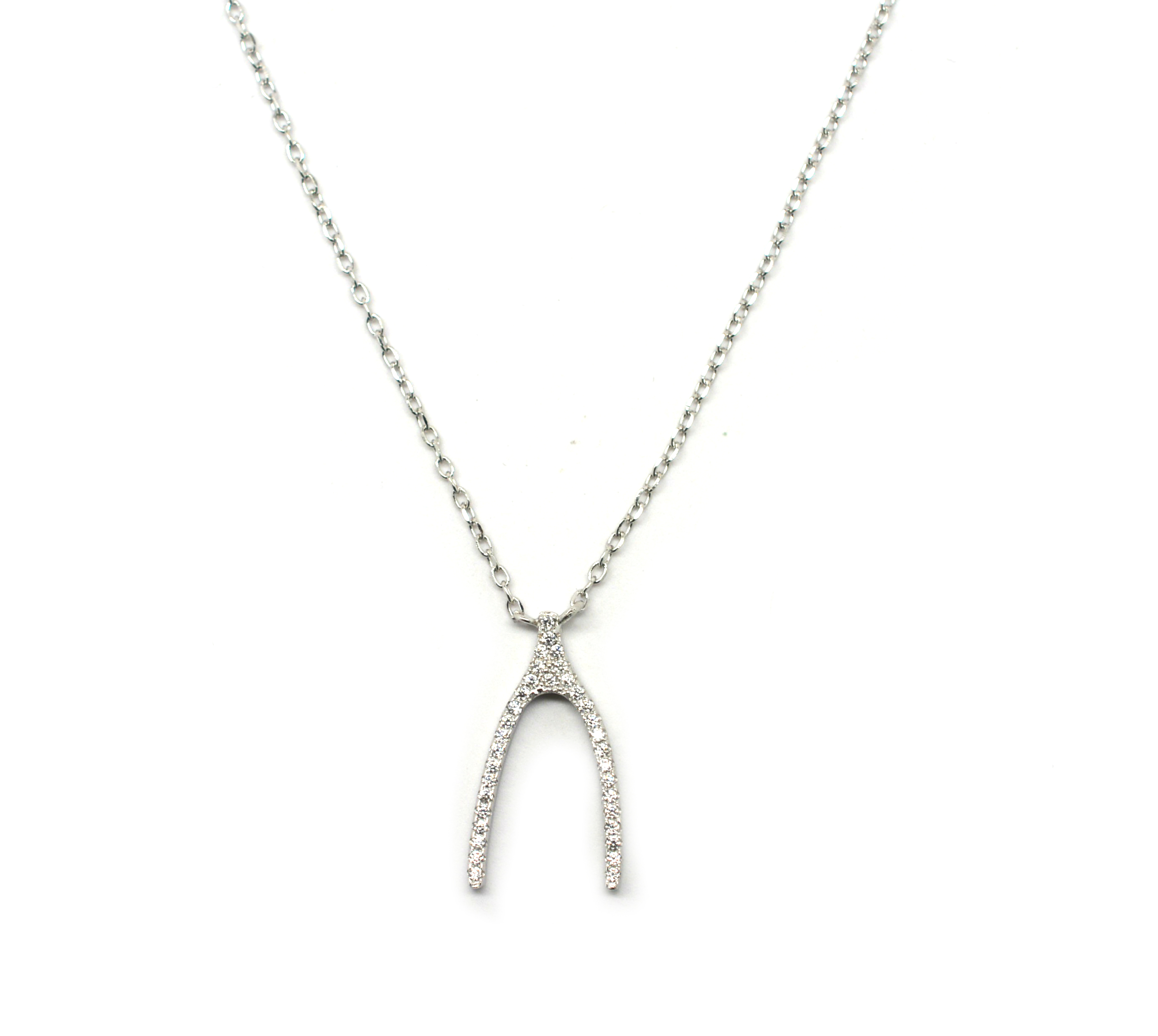 Sideways Wishbone Necklace – JENNY and JUDE