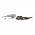 sterling silver angel wing crawlers (silver) 2